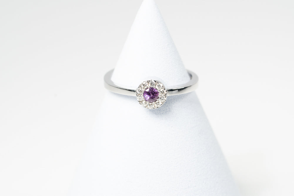 Purple Gemstone Ring