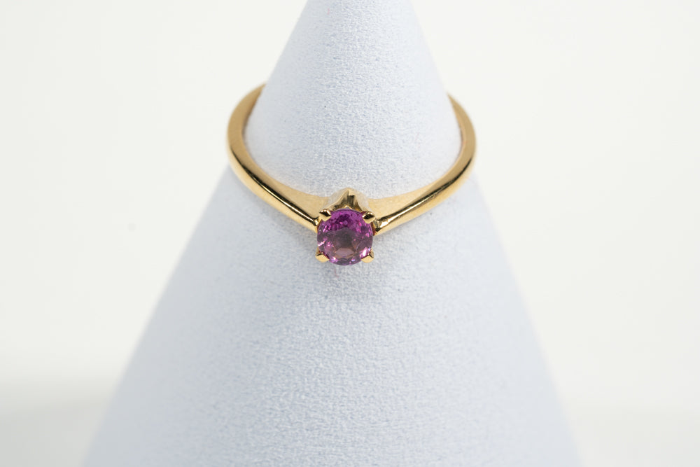 Purple Gold Ring